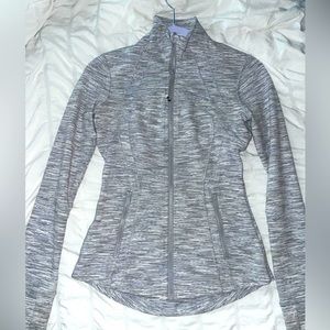 Lululemon Define Zip-up Jacket | Size 4 | grey, white, black pattern
